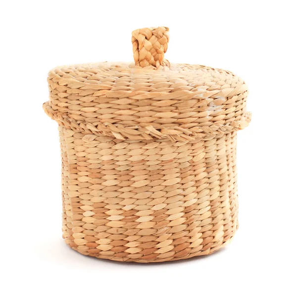 Wicker box — Stockfoto