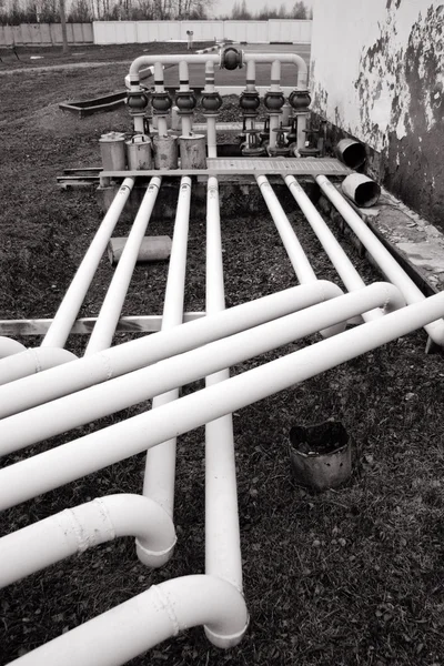 Fuel (oil) pipes — Stock Photo, Image