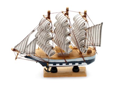 Model of sailboat