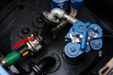 boru ve pompa tank odasında