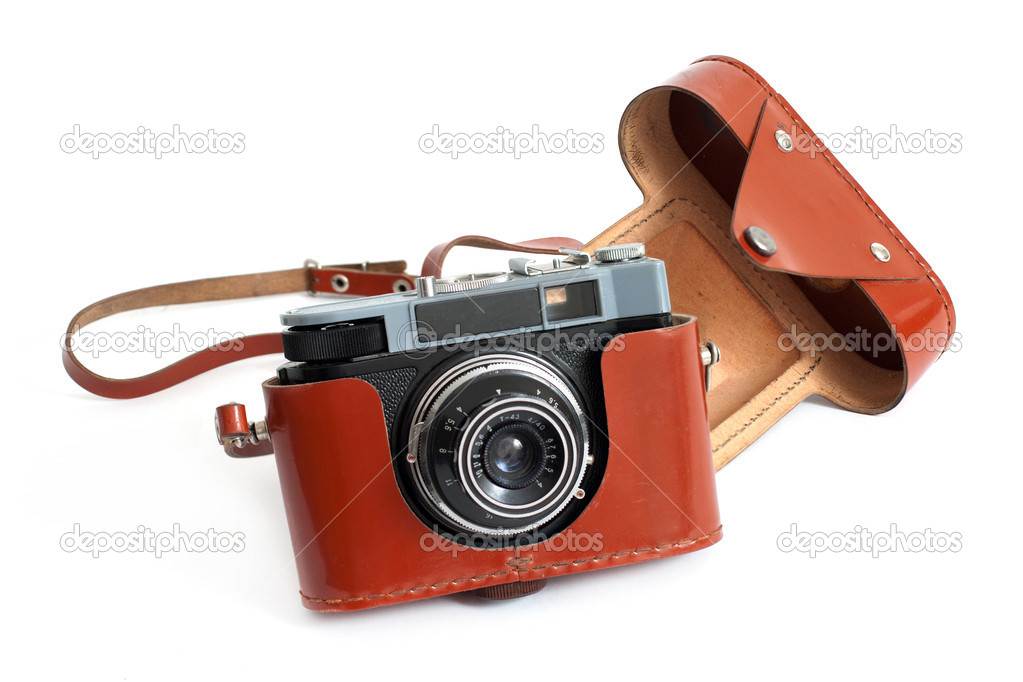 Retro camera and case