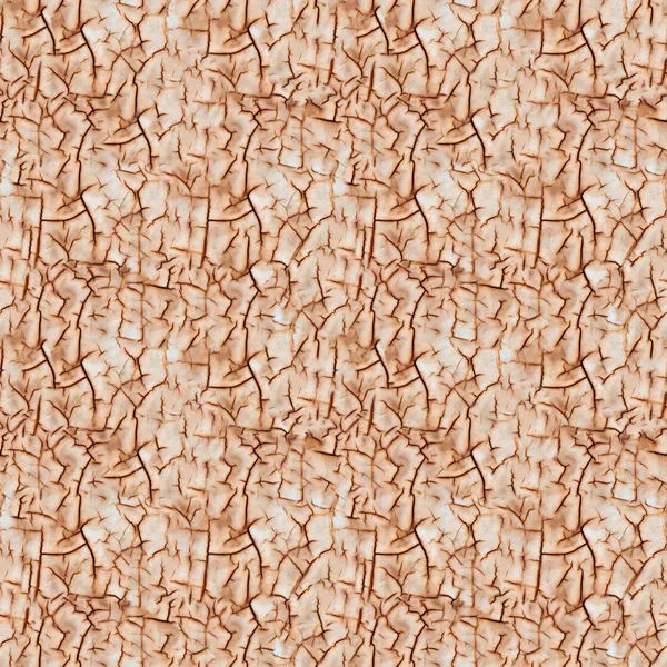 Old cracked paint seamless texture — Stock Photo, Image