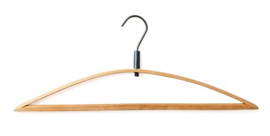 elbise askısı üzerinde beyaz izole