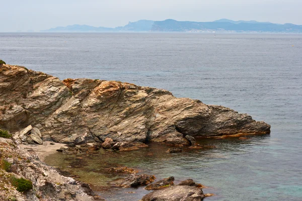 Isla en el mar — Foto de Stock