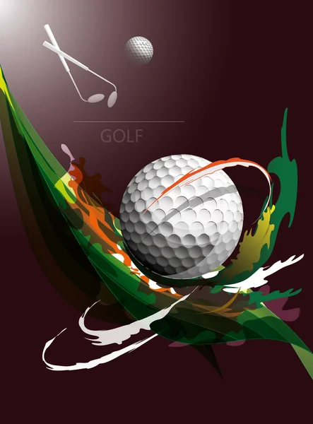 Golf — Vector de stock