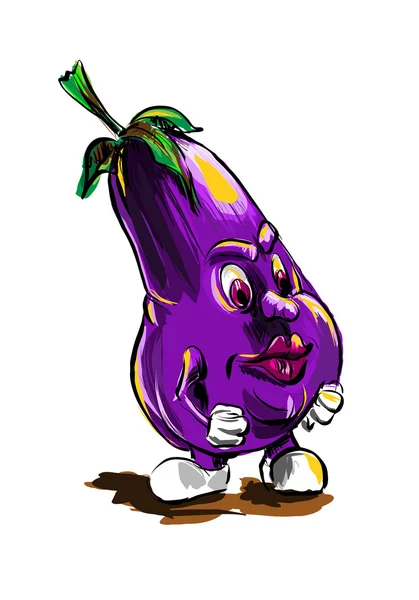 Patlıcan — Stok Vektör