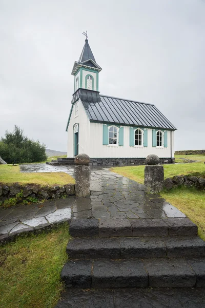 Kościół Thingvellir — Zdjęcie stockowe