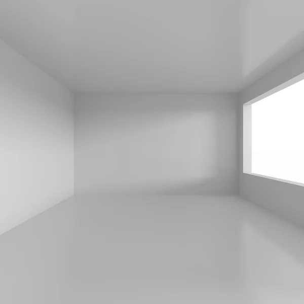 Empty white room — Stock Photo, Image