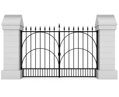 Closed Iron Gate