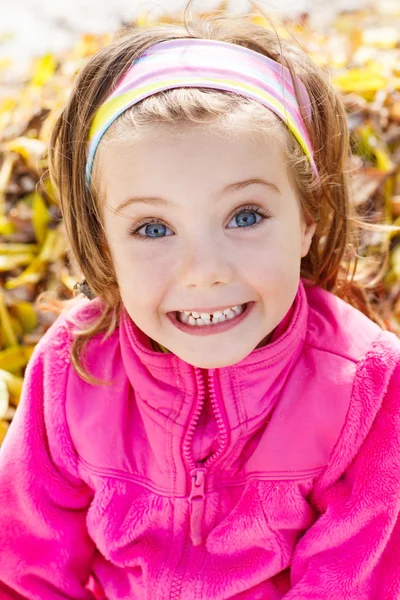 Menina expressiva — Fotografia de Stock