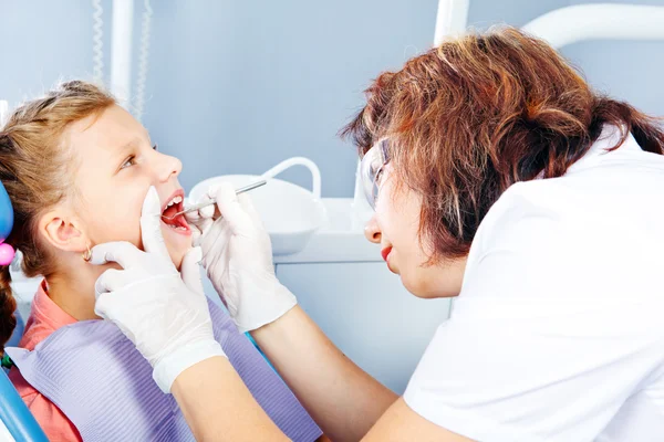 Controlo dentário — Fotografia de Stock