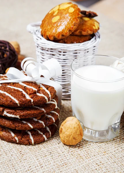 Krokante cookies — Stockfoto