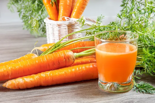 Carrot juice — Stock Photo, Image