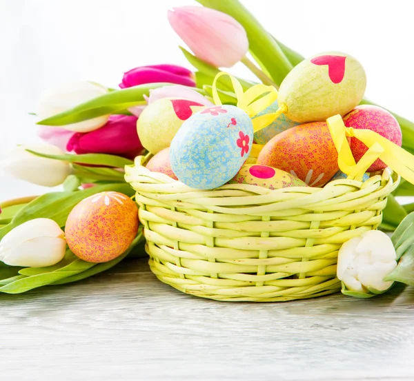 复活节彩蛋装饰 — 图库照片