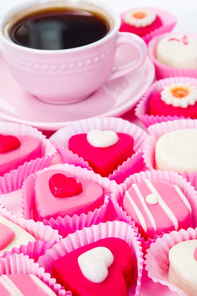 Sweet pink arrangement — Stock Photo, Image