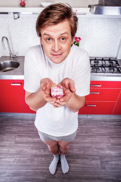 Tiny present box — Stock Photo, Image