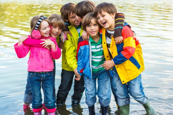 Niños emocionales — Foto de Stock