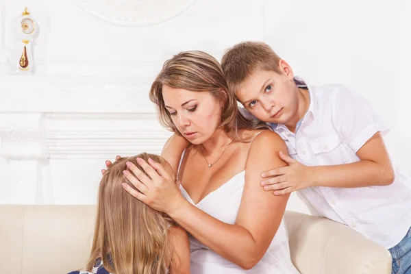 Mother and kids — Stock Photo, Image