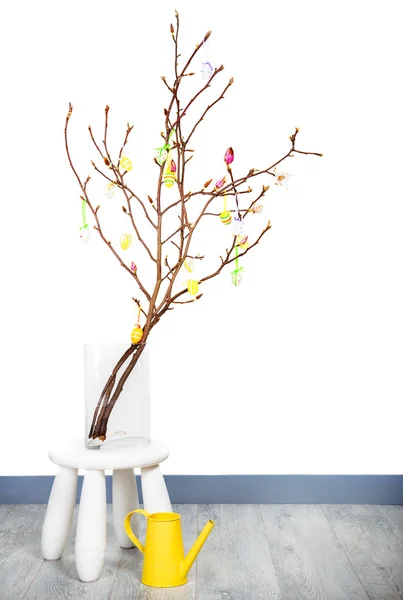 Easter magnolia branch — Stock Photo, Image