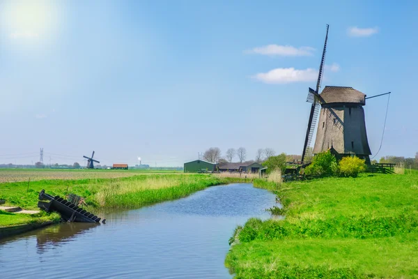 Campagne traditionnelle néerlandaise — Photo