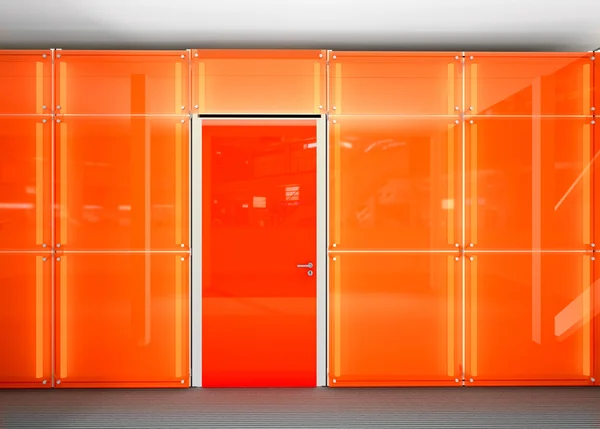 Orange wall — Stock Photo, Image