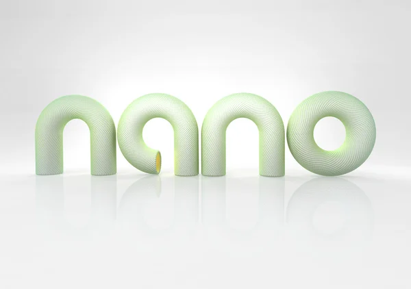 Nano signo — Foto de Stock