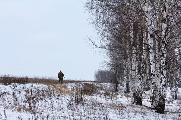 Yalnız avcı — Stok fotoğraf
