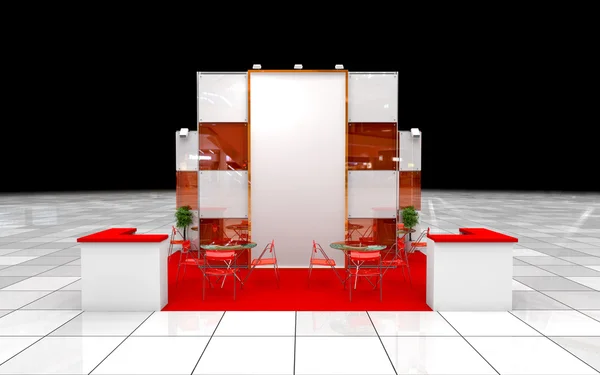 Exhibition stand design — Stock Photo, Image
