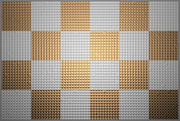 Metal squares — Stock Photo, Image