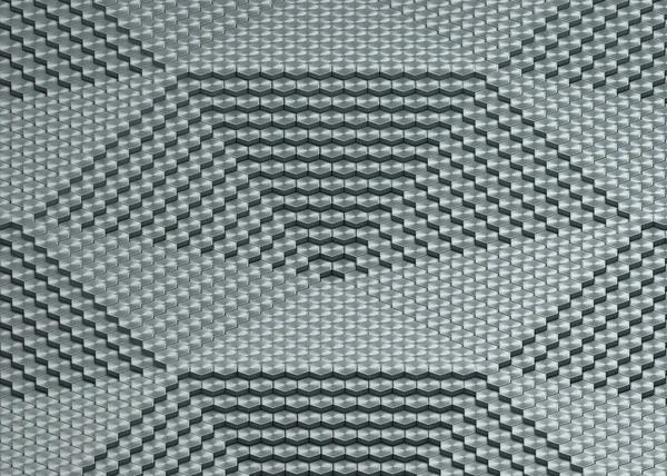 Superficie hexagonal — Foto de Stock