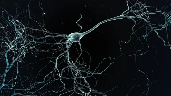 Neuron cell — Stockfoto