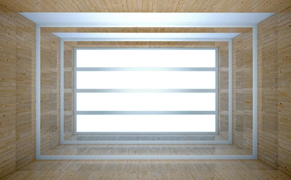 Wooden room — Stock Photo, Image