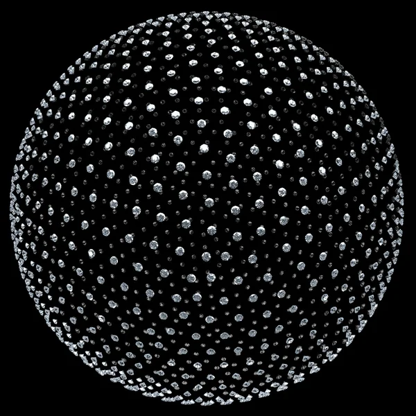 Diamond sphere — Stock Photo, Image