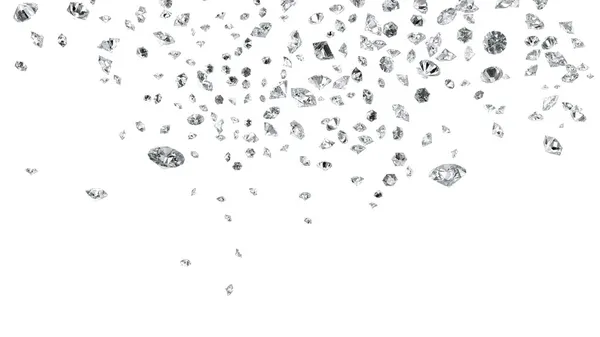 Diamonds background — Stock Photo, Image