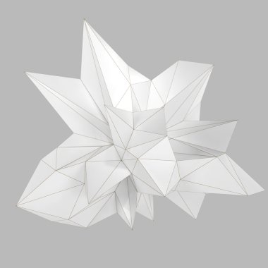 soyut geometrik şekil