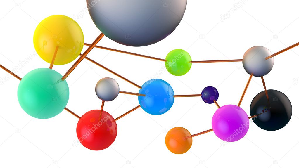 color spheres system