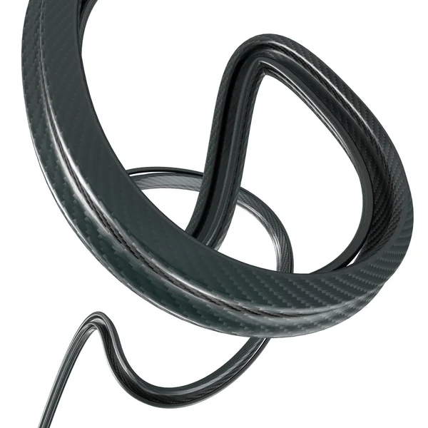 Carbon helix — Stock Photo, Image