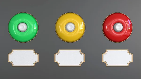 Buttons set — Stock Photo, Image