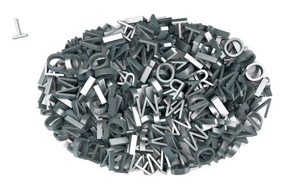 Heap of letters — Stock Photo, Image