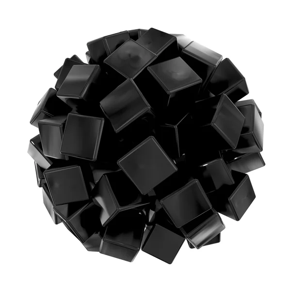 Cubes sphere — Stock Photo, Image