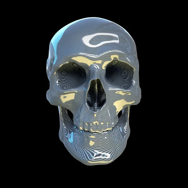 Carbon scull — Stock Photo, Image