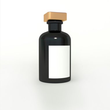 küçük siyah şişe