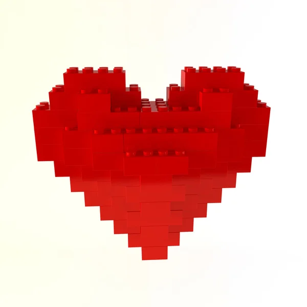 Plastic heart — Stock Photo, Image