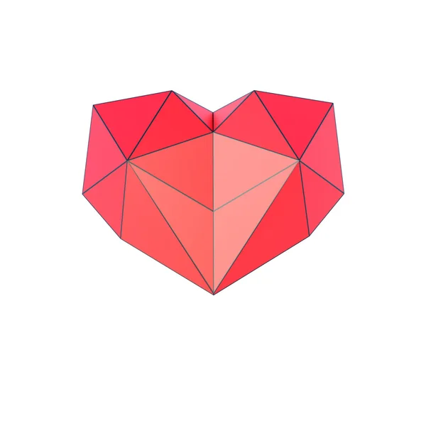 Coeur triangulaire — Photo