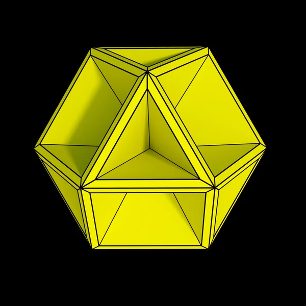 Obiekt żółty — Zdjęcie stockowe
