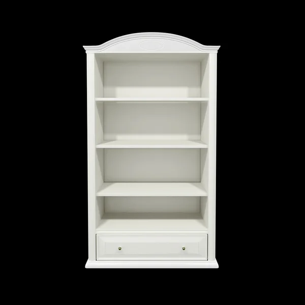 White shelf — Fotografie, imagine de stoc