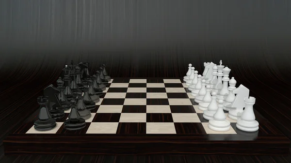 Biznes w szachach — Zdjęcie stockowe