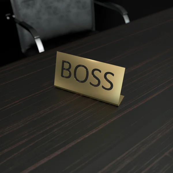 Boss plattan — Stockfoto