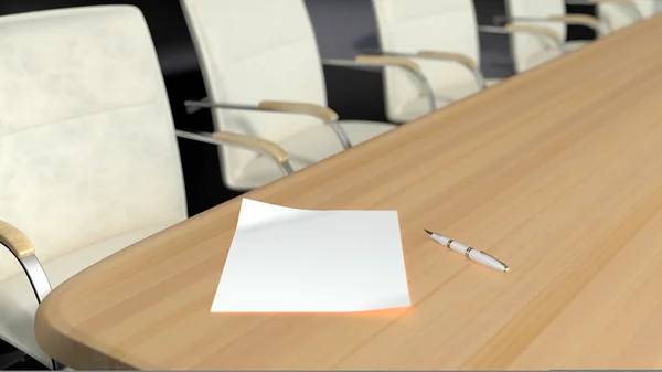 Business table — Stock Photo, Image