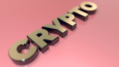 Kripto para birimi biçimlendirilmiş kelime. Minimalistlerin iş geçmişine yakından bak